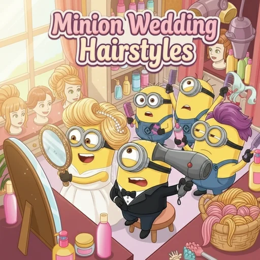 Minion Wedding Hairstyles logo