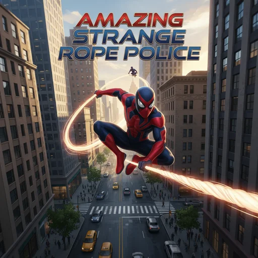 Amazing Strange Rope Police logo