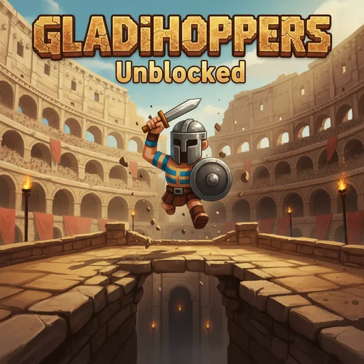 Gladihoppers Unblocked logo