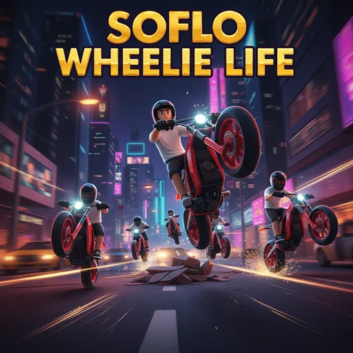 Soflo Wheelie Life logo