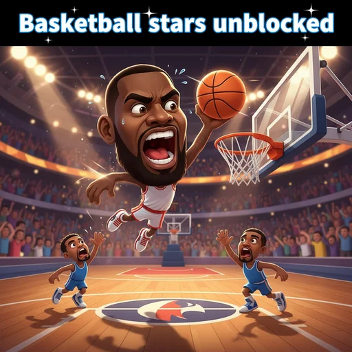 Basketball stars unblocked logo