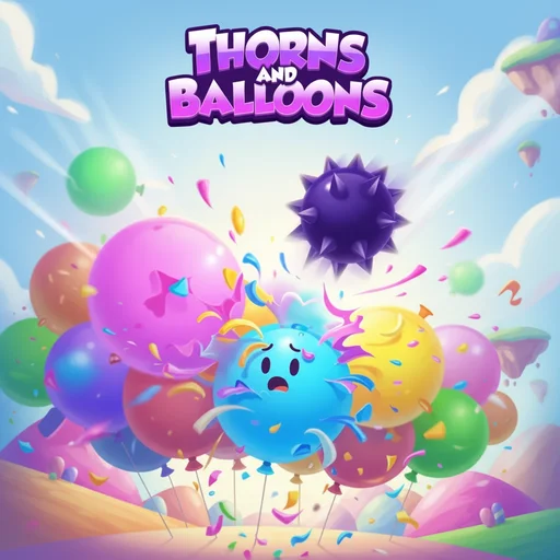 Thorns and balloons logo