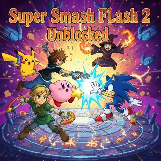 Super Smash Flash 2 Unblocked logo