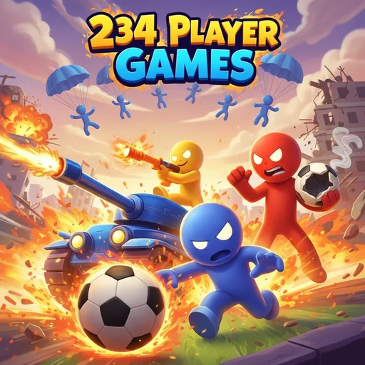2 3 4 Player Games logo