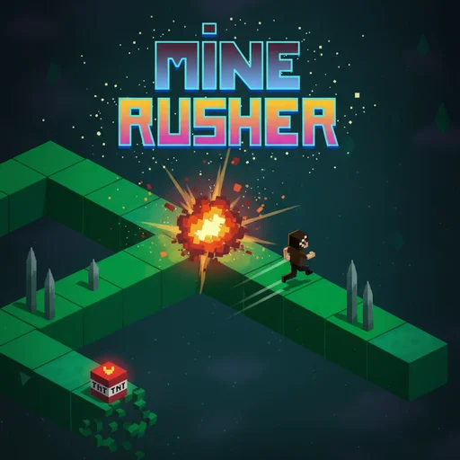 Mine rusher logo