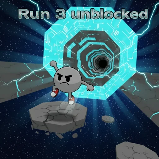 Run 3 unblocked logo