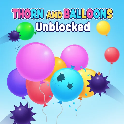 Thorn and balloons Unblocked logo