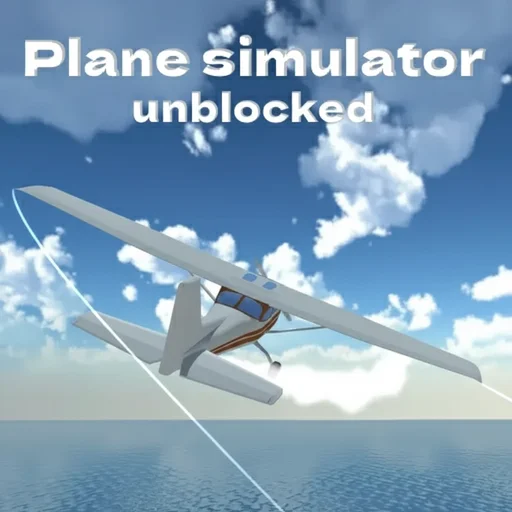 Plane simulator unblocked logo