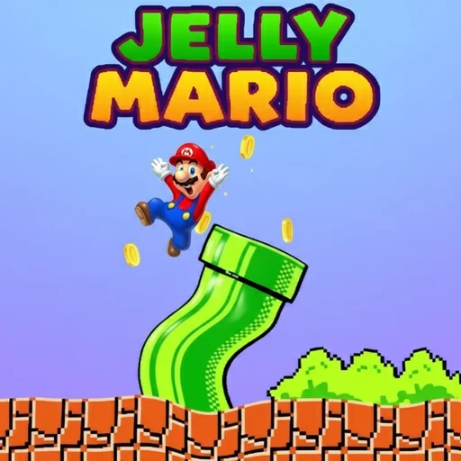 Jelly Mario logo