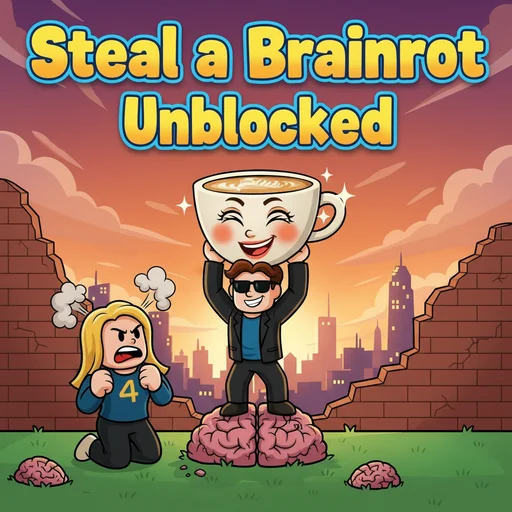 Steal a Brainrot Unblocked logo