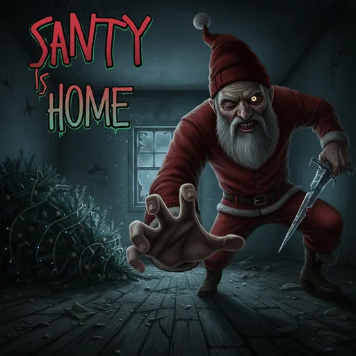 santy is home logo