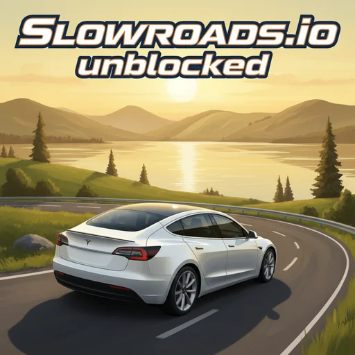 Slowroads.io unblocked logo
