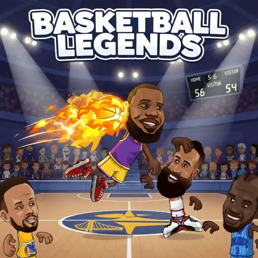 Basketball legends logo