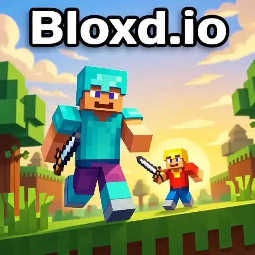 Bloxd io unblocked logo